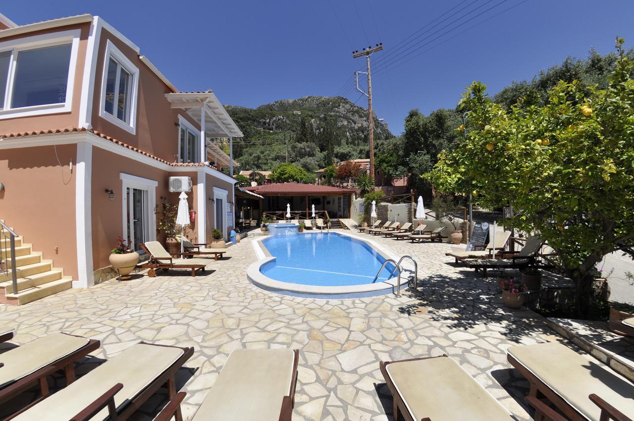 Angels Pool Studios And Apartments Paleokastritsa Exterior foto